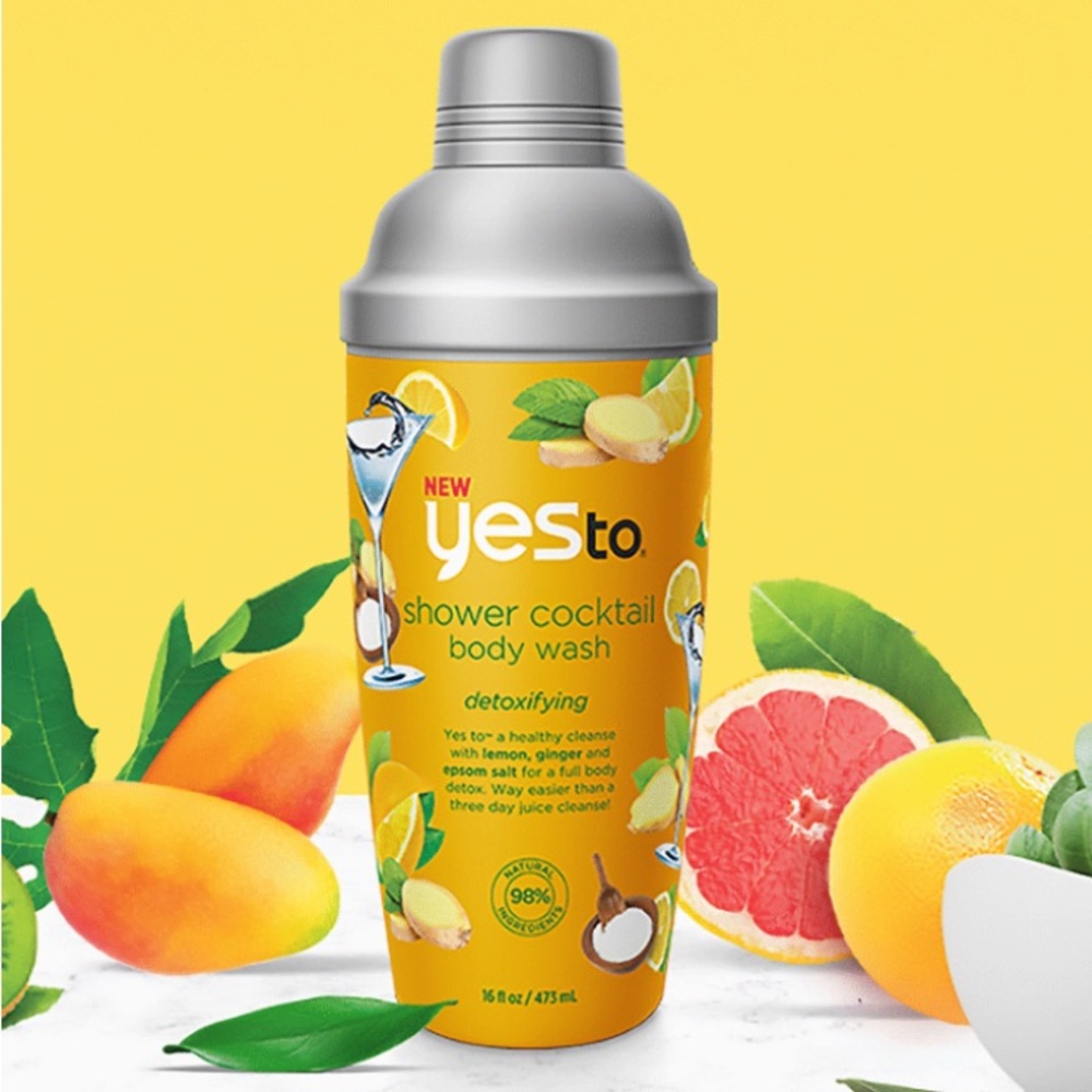 Yes To Shower Cocktail Body Wash - Citrus Yellow
